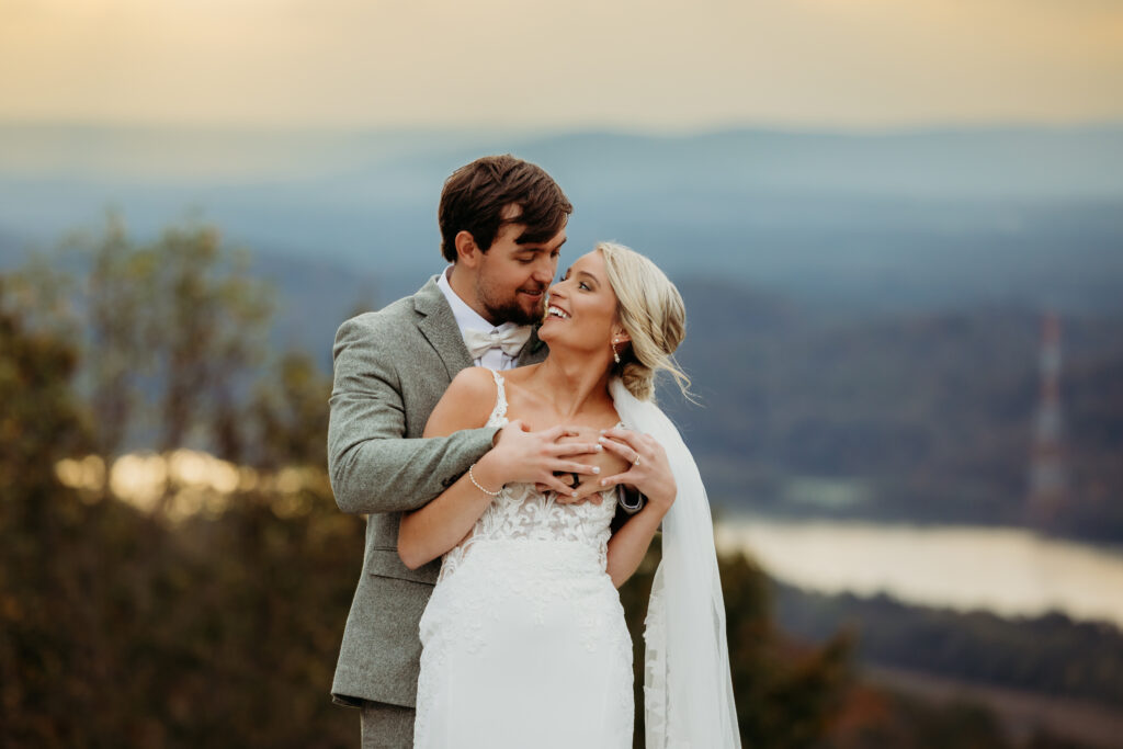 Huntsville wedding photographer - bride and groom